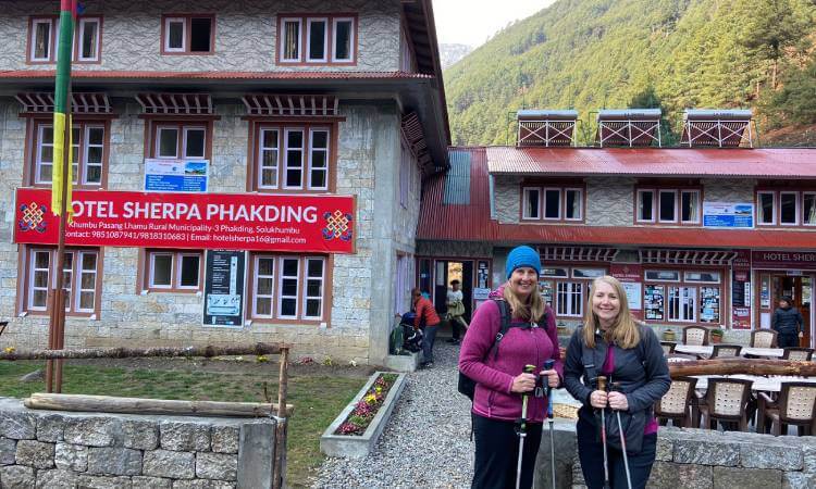 teahouses while doing everest base camp trek