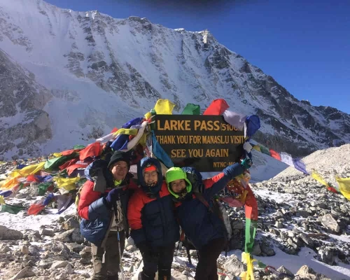 Larke Pass Summit