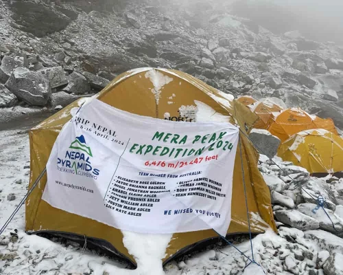 Mera Peak Camping With Nepal Pyramids