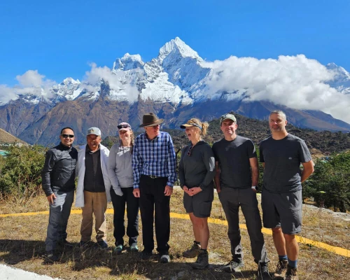 Nepal Pyramids Team With Peter Hillary At Everest Trek