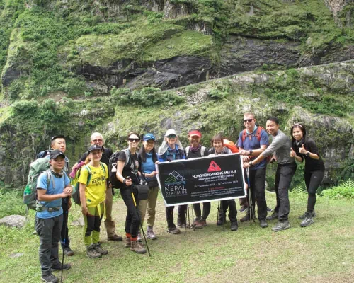 Nepal Pyramids Trek Doing Act Trek 