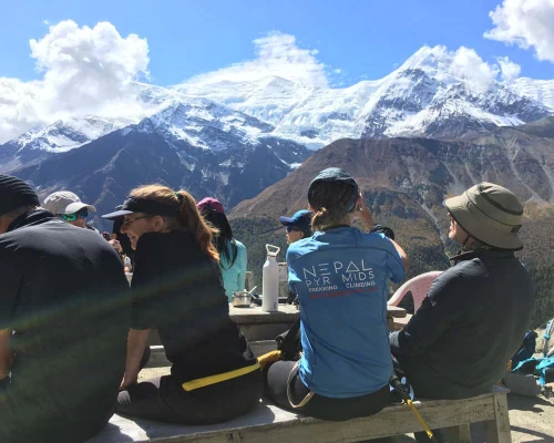 On Our Way To Thorong Phedi 