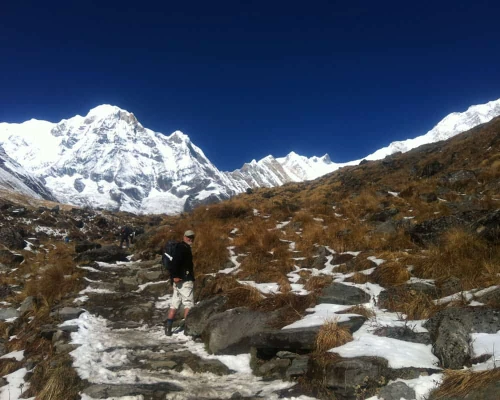 On The Way To Annapurna Base Camp