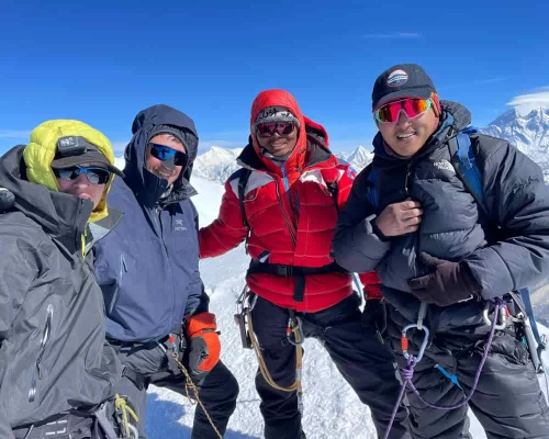 Picutre At Mera Peak Summit Min