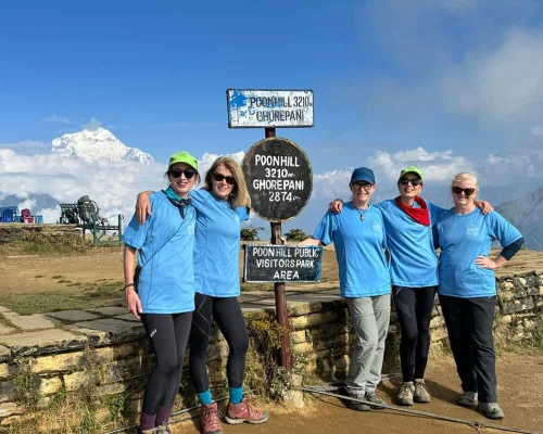 Poon Hill Trek With Australians