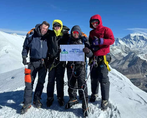 Summit Of Mera Peak Min
