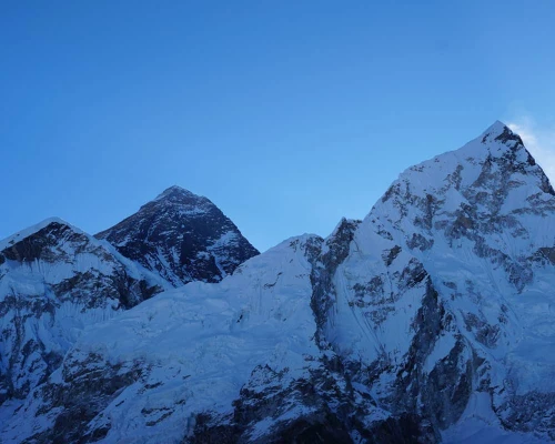 Sunrise At Everest And Lhotse