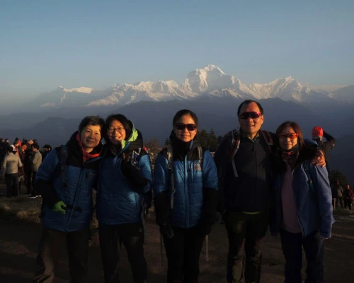 Sunrise From Poon Hill