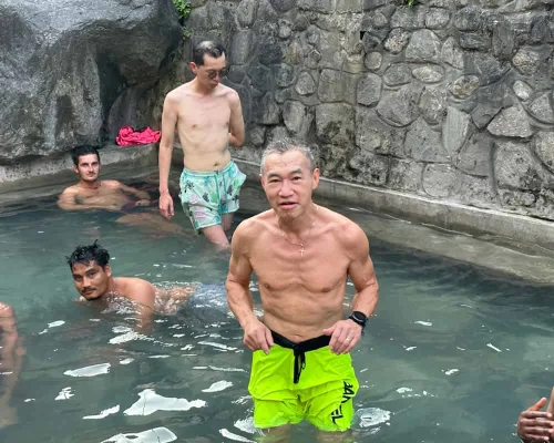 Tatopani Natural Hot Spring At Annapurna