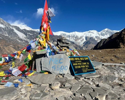 The Stunning Mardi Himal Base Camp ,m