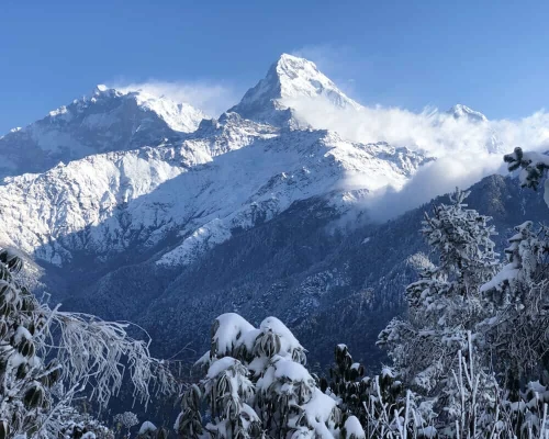 View From Poon Hill During Winter