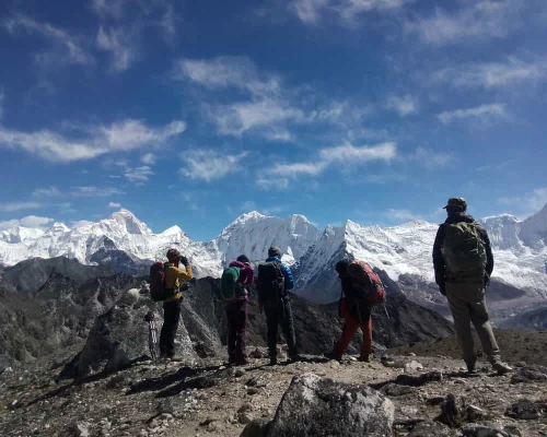 View From Renjo La Pass