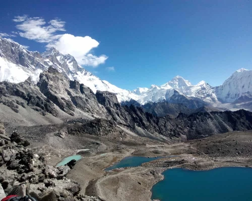 Walk To Fifth Lake In Gokyo