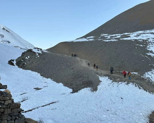 Walking To Thorong La