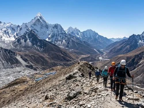 Pokalde Peak Climbing - 18 Days via Everest Base Camp